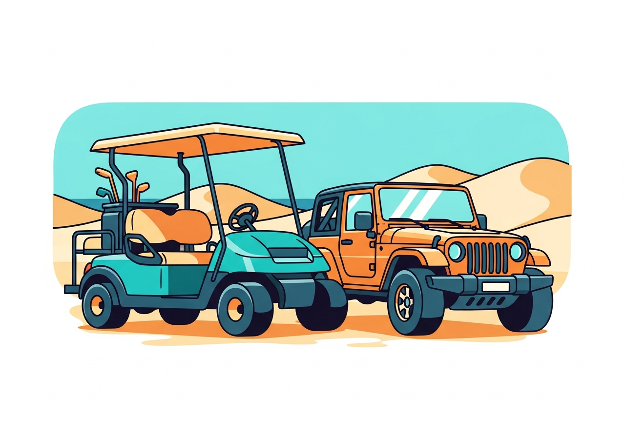 Cart & Jeep Rentals in Port Aransas